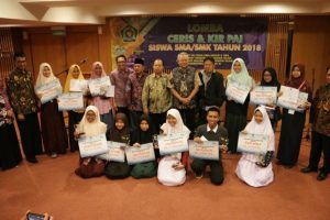 Juara Lomba Karya Ilmiah Remaja Kemenag 2018 Disabet Sekolah Damai
