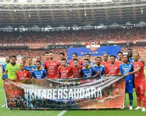 Hasil imbang 1 – 1 warnai pertandingan Big Match Persija vs Persib