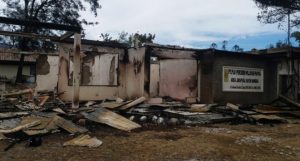 Fasilitas Publik Rusak Akibat Kerusuhan yang Terjadi di Wamena