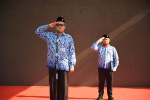 Upacara memperingati hari Kesaktian Pancasila