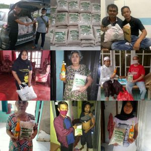 Bantu Warga Terdampak Corona, Ichsan Firdaus Tebar 15 Ribu Paket Sembako