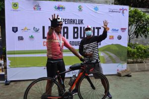 Tantangan 5 bukit 60 km di Gowes AKB 2020