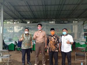 Anggota Dewan Tinjau Vaksinasi di Bojonggede dan Parung