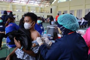 BNN RI Kembali Menggelar Vaksinasi Covid-19 Dosis Kedua di Lido Bogor