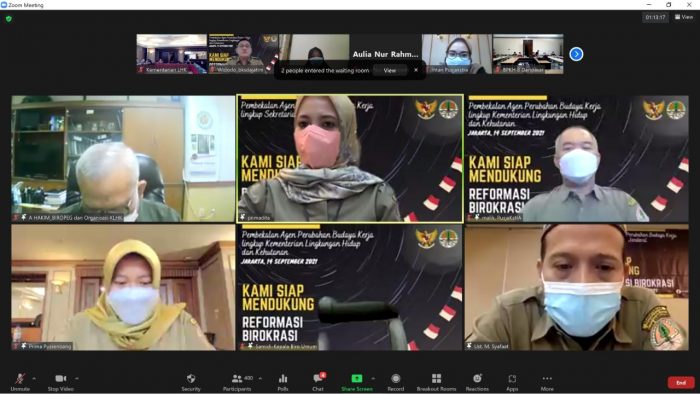 Agen Perubahan KLHK, Pelopor Reformasi Birokrasi