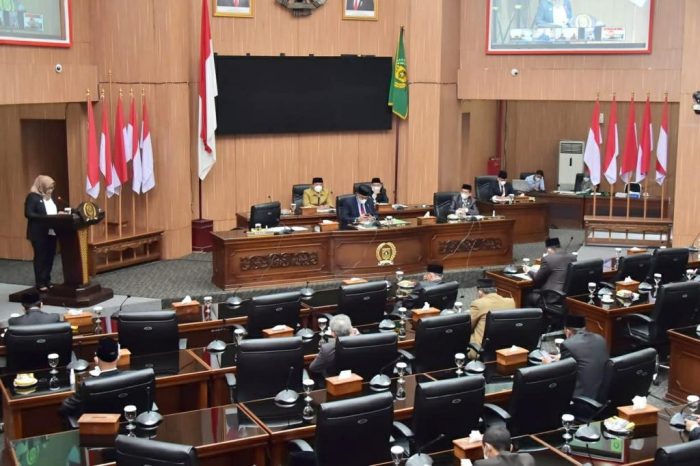 Bupati Bogor Usulkan Propemperda Tahun 2021 Kepada DPRD