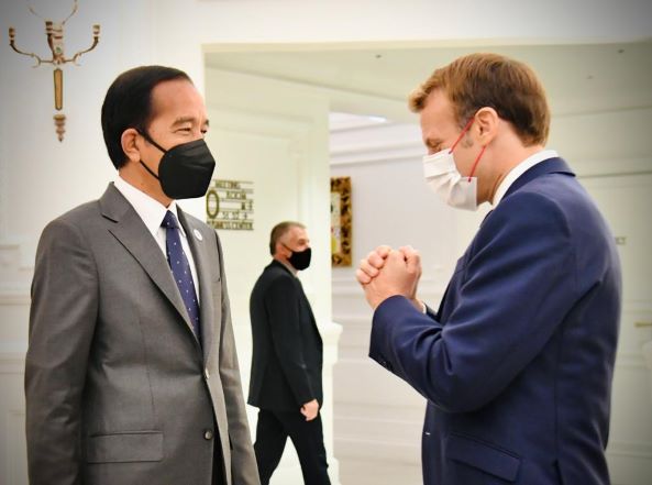 Presiden Jokowi Mengapresiasi Progres Kerja Sama Pertahanan Indonesia-Prancis