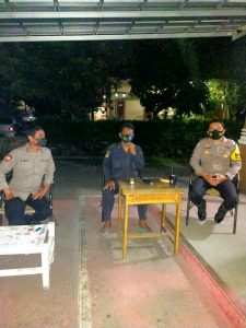 Polsek Taktakan Polres Serang Kota Laksanakan Patroli Malam