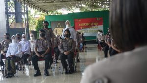 14 Anggota Satbrimob Polda Banten Melaksanakan Sidang BP4R