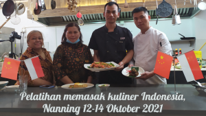 Gastrodiplomasi, Pelatihan Memasak Kuliner Indonesia di Kota Nanning