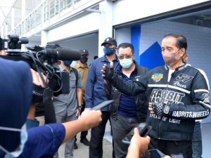 Presiden Jokowi Meresmikan Sirkuit Mandalika Lombok