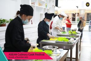Peserta ASEAN Cook Festival 2021 Kagumi Hidangan Khas Indonesia