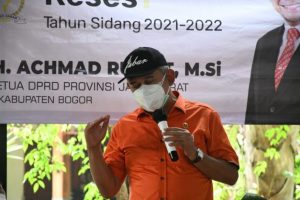 Respon Cepat Wakil Ketua DPRD Jabar Tanggapi Aspirasi Jalan Rusak di Ujung Kabupaten Bogor