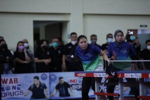 Di Turnamen Smash On Drugs Gelaran BNN RI Ganda Putri Asak Bandung Sabet Juara Satu