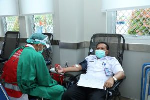 BNN RI Bekerjasama dengan MPDDI Gelar Kegiatan Donor Darah