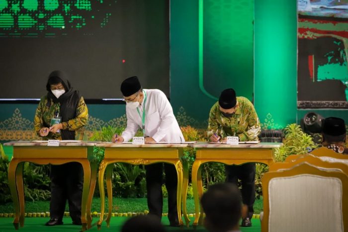 Menteri LHK Tanda Tangani Nota Kesepahaman dengan Ketua Umum PBNU Kolaborasikan Kerja Pengelolaan Lingkungan Hidup dan Kehutanan Berkelanjutan