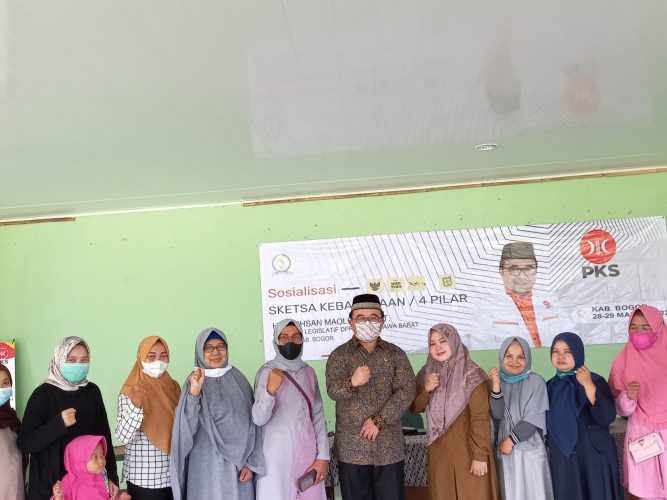 Sosialisasi 4 Pilar Dewan Jabar M Ichsan Dapat Oleh-Oleh Aspirasi Honor Guru Madrasah Yang Tak Kunjung Cair