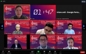 Task Force Energy, Sustainability & Climate B20 Menggelar Call Meeting untuk Membahas Kebijakan yang akan Direkomendasikan Pada G20 Mendatang