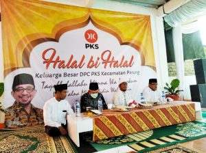 Tingkatkan Soliditas Partai, Dewan Jabar Achmad Ru’yat Halal Bihalal Dengan DPC PKS Parung Bogor