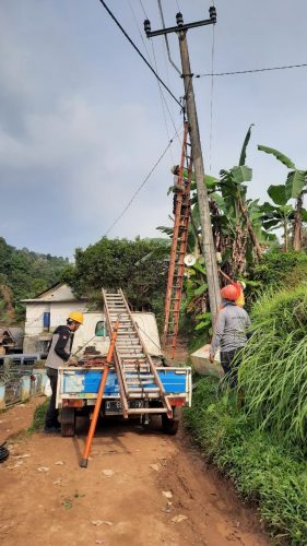 Paska Bencana Banjir dan Tanah Longsor Leuwiliang, PLN Terus Melakukan Upaya Penormalan