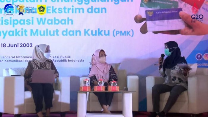 Sosialisasi Percepatan Penanggulangan Kemiskinan Ekstrim dan Antisipasi Wabah Penyakit Mulut dan Kuku di Leuwiliang Bogor Sukses dihelat Kementrian Kominfo