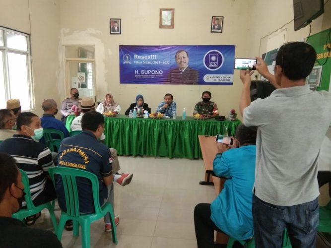 Turun Reses di Cileungsi Kidul, Dewan Jabar H. Supono Serap 3 Aspirasi Penting Masyarakat