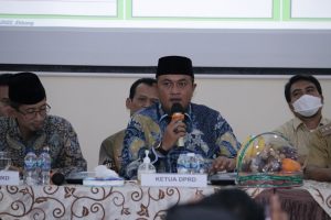 Reses di Klapanunggal, Ketua DPRD Rudy Susmanto Prioritaskan Realisasi Program yang Terkena Refocusing