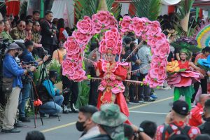 Perhelatan Tomohon International Flower Festival 2022 Mengusung Tema ‘Tomohon Greets The World’