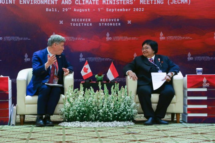 Diskusi dengan Beberapa Menteri, Indonesia Perjuangkan Kerja Sama Bidang Lingkungan Hidup dan Iklim