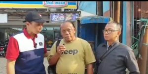 Banjir Jika Hujan, Jalan Provinsi KSU Kota Depok disidak Dewan Asep Arwin