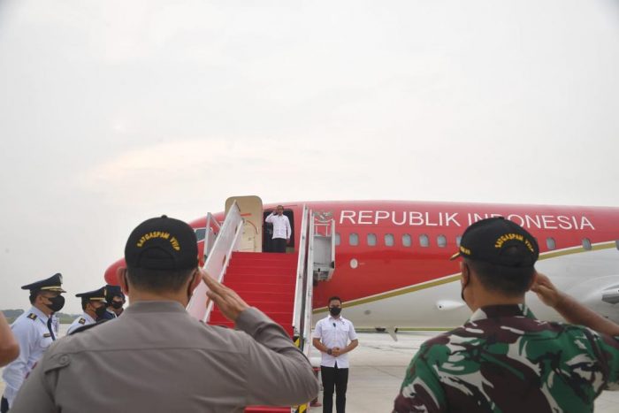 Presiden Joko Widodo Melakukan Kunjungan Kerja ke Provinsi Kepulauan Bangka Belitung