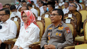 Pelantikan Dewan Kehormatan dan Pengurus PMI Provinsi Banten Dihadiri Wakapolda Banten
