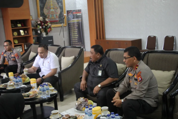 Wakapolda Banten Menerima Kunjungan Kerja Ketua Pengadilan Tinggi Banten untuk Mempererat Tali Silaturahmi