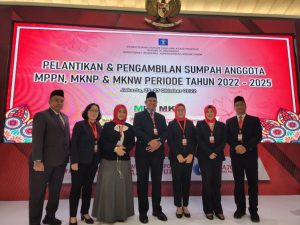 Sebagai Majelis Kehormatan Notaris Wilayah Kabidkum Polda Banten Laksanakan Pelantikan