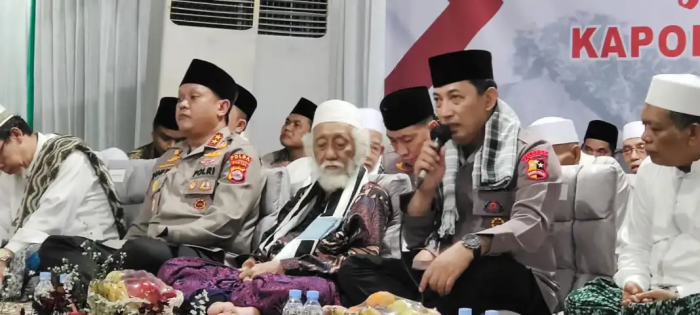 Istighosah dan Silaturahmi Bersama Ulama Banten Diikuti Kapolda Banten Dampingi Kapolri