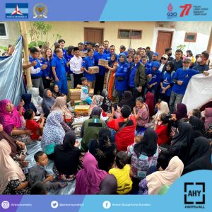 Selain Bantu Uang Tunai dan Sembako, Pengurus DPD Demokrat Jabar Doa Bersama Untuk Korban Gempa Cianjur
