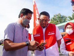 Untuk Antisipasi Kelangkaan BBM Direktur Keuangan Pertamina Patra Niaga Tinjau Langsung Sistem Digitalisasi SPBU