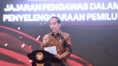 Pada Acara Konsolidasi Nasional Bawaslu Presiden Jokowi Menekankan Empat Arahan