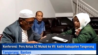 Panitia Umumkan  Calon  Ketua Kadin Kabupaten Tanggerang Lolos Verifikasi