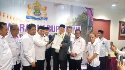 Melalui Muskab VII, H Zulkarnaen Terpilih Secara Aklamasi Pimpin  Kadin Kabupaten Tangerang 2022-2027