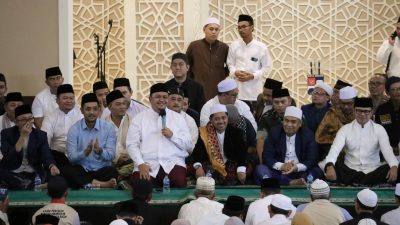 DPRD Kota Bogor Mengikuti Acara Doa Bersama di Masjid Agung