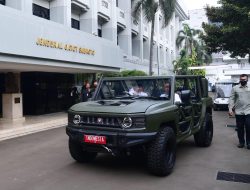 Presiden Jokowi Resmikan Maung sebagai Kendaraan Operasional TNI