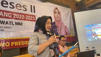 Serap Aspirasi Masyarakat Cileungsi Kidul, Dewan Jabar Prasetyawati Prioritaskan Jalan Provinsi Yang Rusak