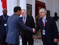 Pertemuan Presiden Jokowi Bersama Delegasi World Water Council Membahas Penyelenggaraan World Water Forum ke-10 di Bali tahun 2024