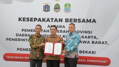 Ridwan Kamil Berharap dengan Dibangunnya MRT Warga Bekasi Bisa Beralih Menggunakan Transportasi Massal