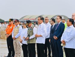 Bantuan Kemanusiaan untuk Korban Bencana Gempa di Turki Dilepas Secara Resmi oleh Presiden Jokowi