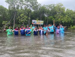 Penanaman 10.000 Mangrove Sebagai Upaya Nusantara Regas dalam menjaga lingkungan