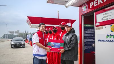 Hadapi Mudik di Tol Cisumdawu, Pertamina Siapkan Layanan BBM Bagi Pemudik