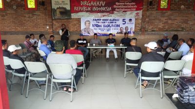 Kumpul Dengan Relawan di Puncak Bogor, Bacaleg DPR – RI Nasdem, M. Solikin Bilang Begini