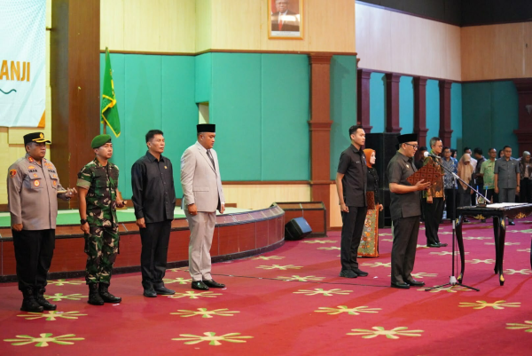 Rudy Susmanto hadiri Pelantikan 32 Kades Terpilih Kabupaten Bogor